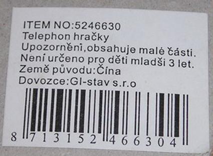 Toy mobile phone