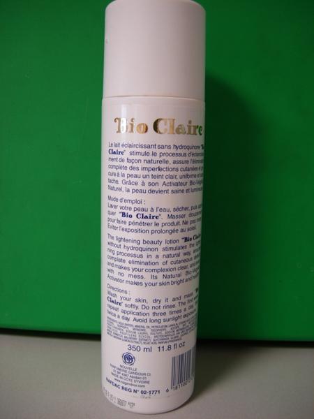 Lightening body lotion without hydroquinone – Natural Bio-vegetal Activator