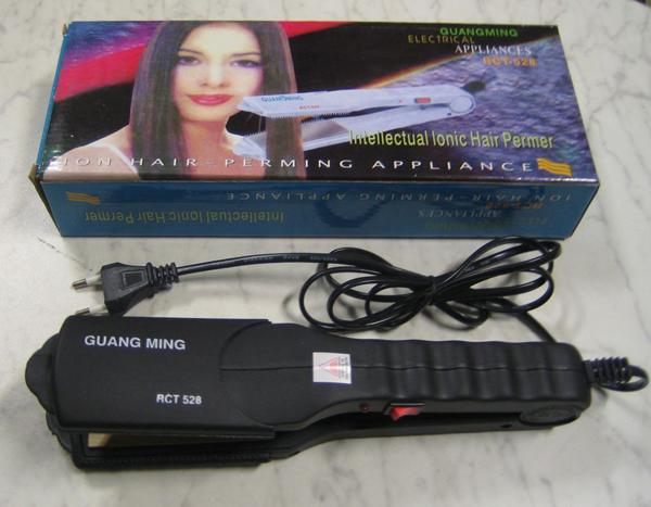 Hair crimper-straightener - Intellectual ionic hair permer