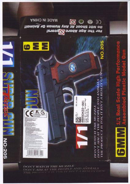 Toy gun - Super Gun 6mm