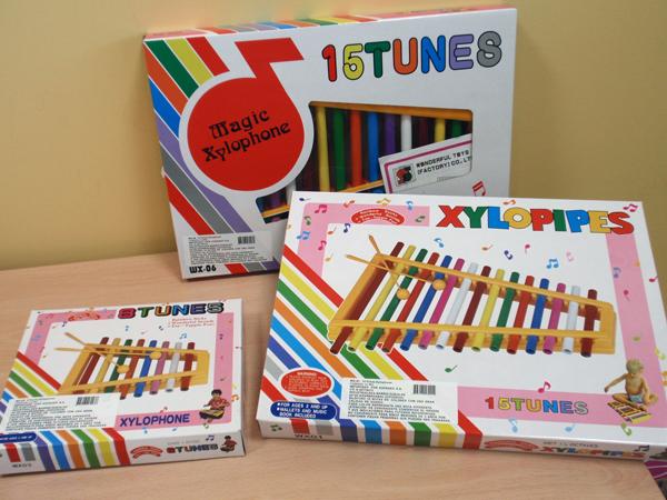 Toy xylophone