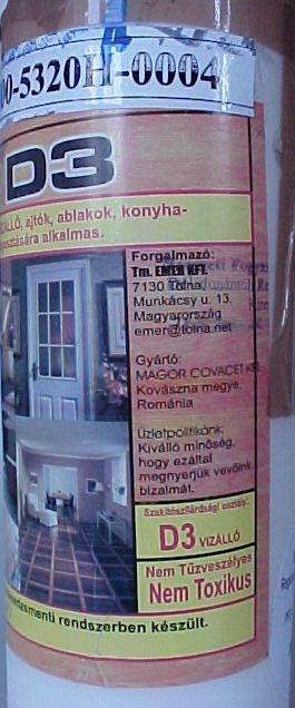 Waterproof glue for wooden products
