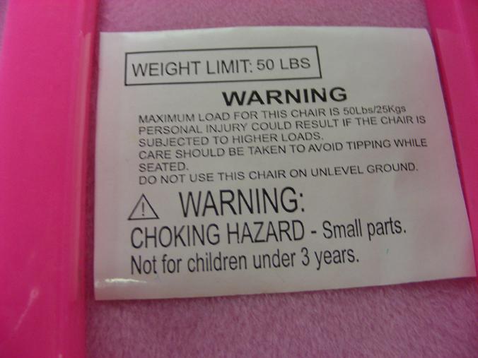 Children’s folding chair