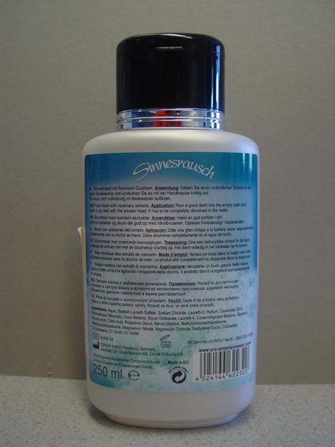 Bath/shower cream - Sinnesrausch Erotik-Schaumbad