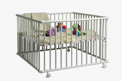 Wooden playpen