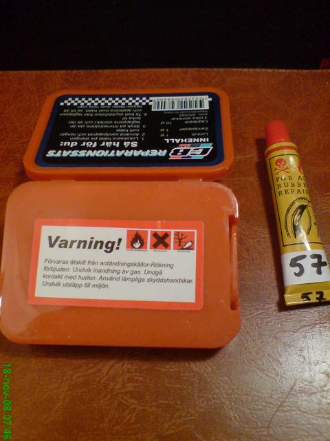 Bicycle repair kit - CB Reparationssats