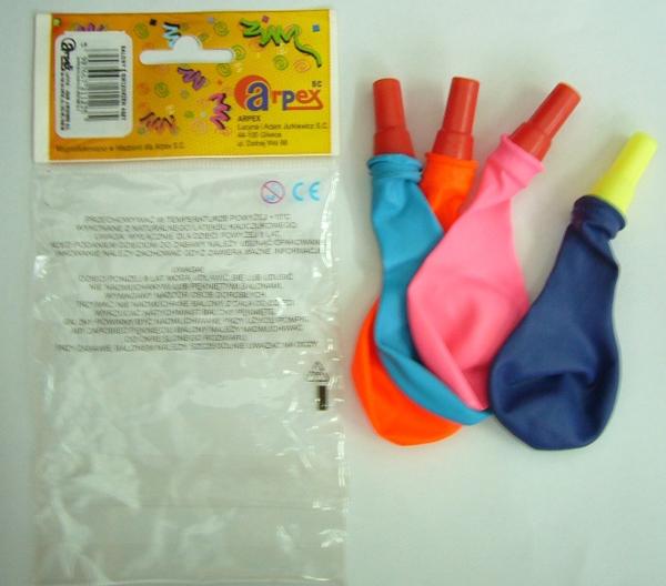 Balloons with whistles – set of four