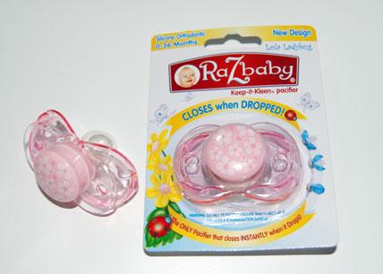 Soother - "Keep-it-Kleen pacifier"