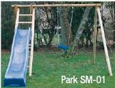 Swing set for domestic use