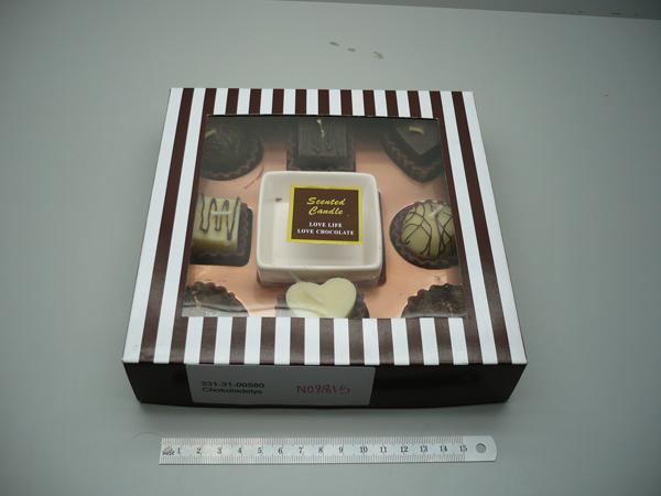 Scented candles - Love life – Love chocolate