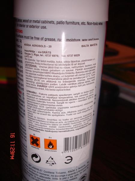 Spray paint - ABRO-20