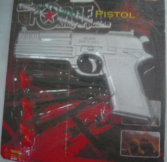 Toy gun with darts "Force Pistol – Army&police"