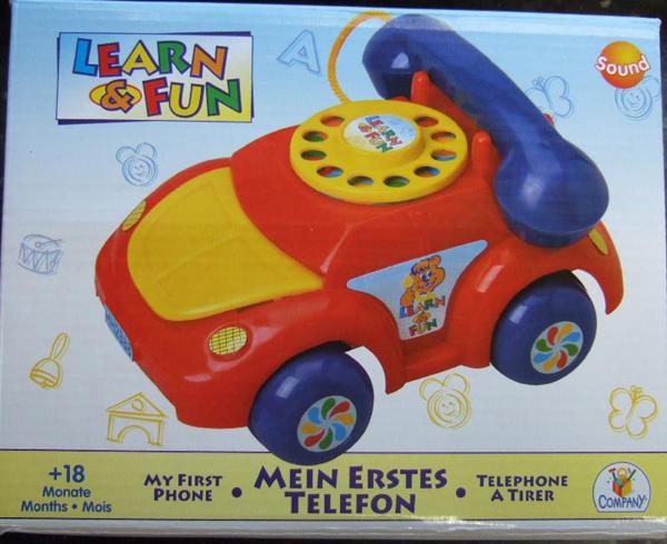 Pull-along telephone