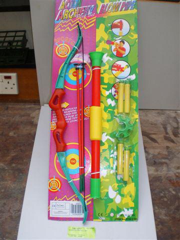 Set of bow and blow pipe - Action Archery - Blow Pipe