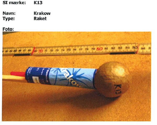 Fireworks - Kakow SI brand K13 and Phoenix SI brand K15