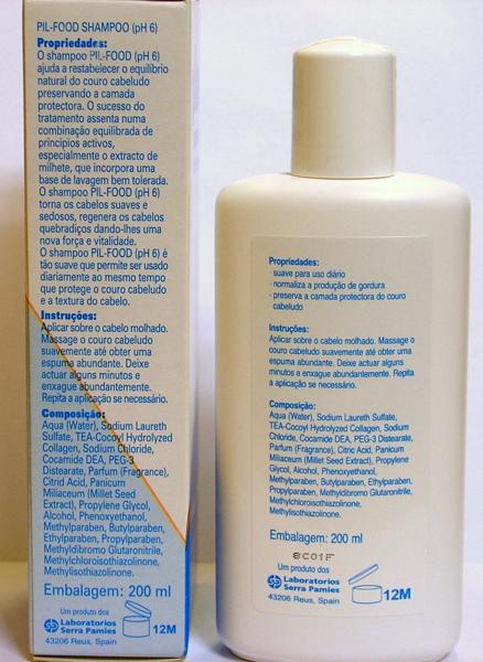 Shampoo - pil-food shampoo pH 6