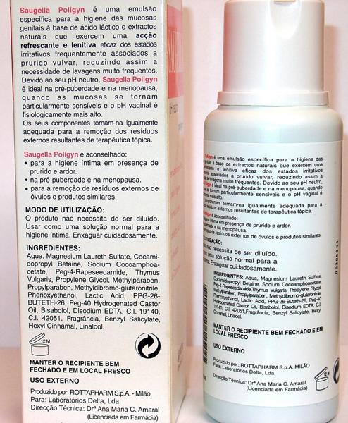 Liquid cleanser - Saugella Poligyn – pH neutral