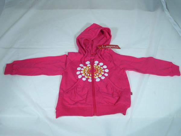 Hooded sweatshirt top
