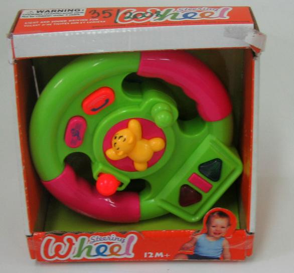 Sound-emitting steering wheel