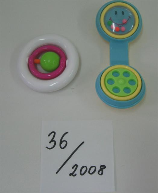Set of two rattles