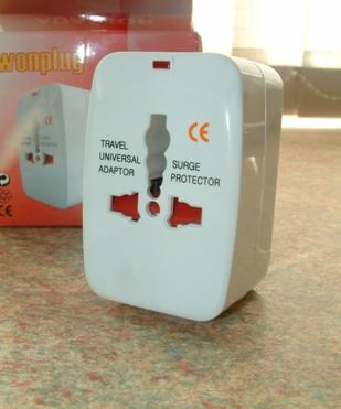 All-In-One international travel adaptor