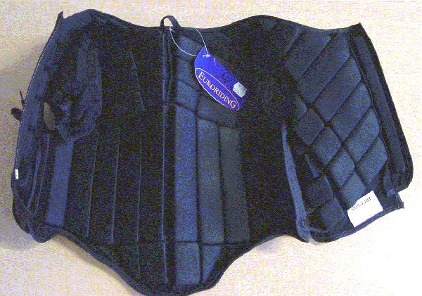 Horse-rider's protective waistcoat