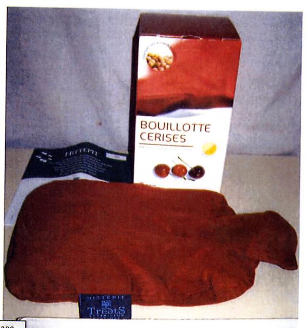 Cherry pit warming pillow - Bouillotte cerises