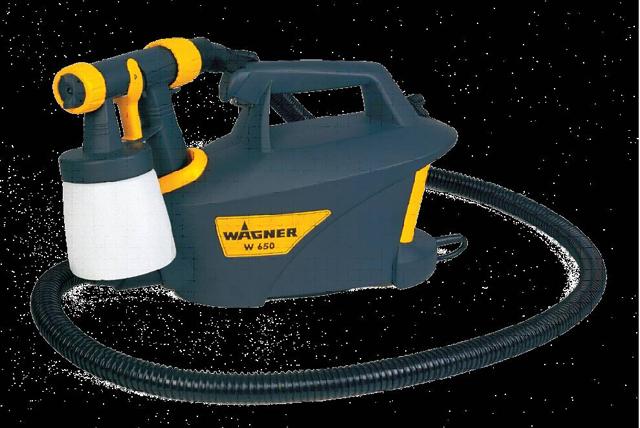 Spray gun, fine spray system