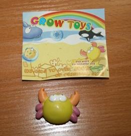 Expanding toys, turtle and crab - Grow toys