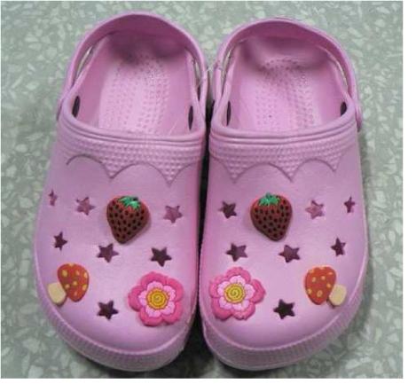 Children's rubber sandals