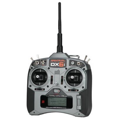 Radio transmitter for model aircraft