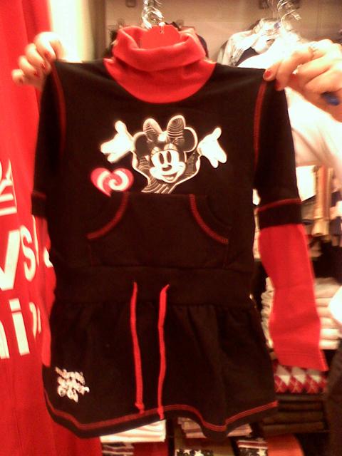 Girl's clothing set - "Minnie"