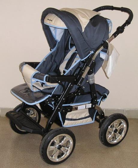 Combined wheeled child conveyance - Vivaro