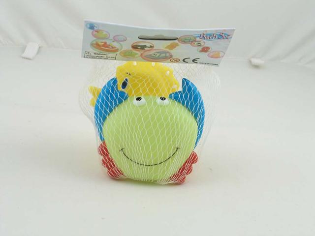 Bath set - seahorse and crab