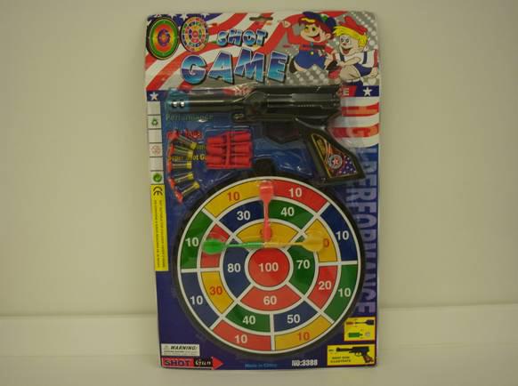 Toy gun with darts - Shot game