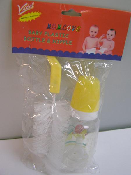 Baby's bottle – "Momlove, baby plastic bottle and nipple"