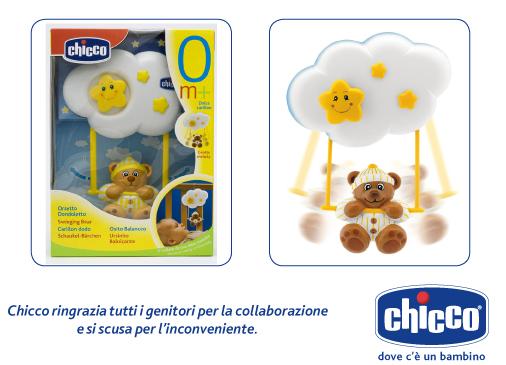Swinging bear rattle - Chicco Swinging Bear