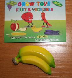 Expanding toy - Grow toys fruit & vegetable