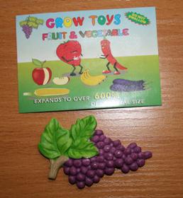 Expanding toy - Grow toys fruit & vegetable