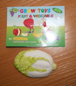 Expanding toy - Grow toys fruit & vegetable