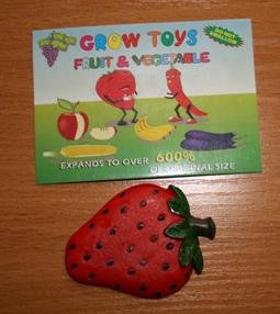 Expanding toy - Grow toys fruit & vegetable