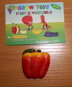 Expanding toy - Grow toys fruit & vegetable