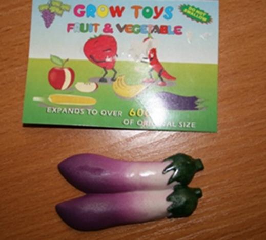 Expanding toy - Grow toys fruit & vegetable