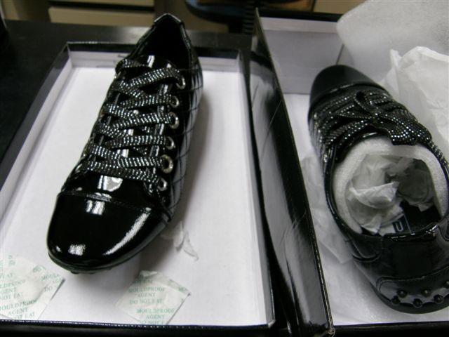 Girls' shoes - Sport patent leather shoes