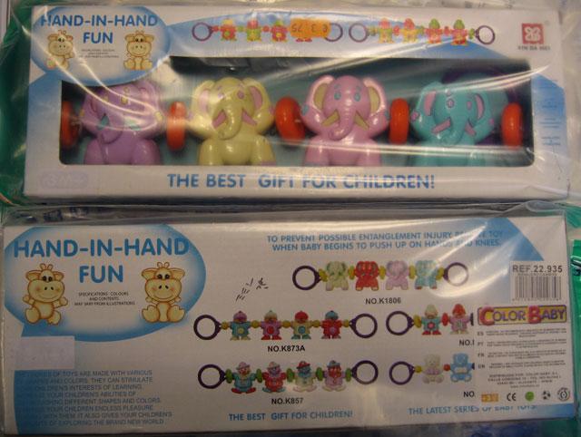 Rattle chain - Hand-in-Hand Fun
