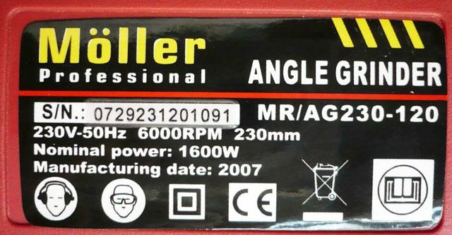 Angle grinder