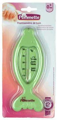 Fish-shaped bath thermometer