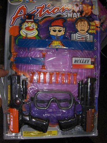 Toy gun with darts - Action Swat