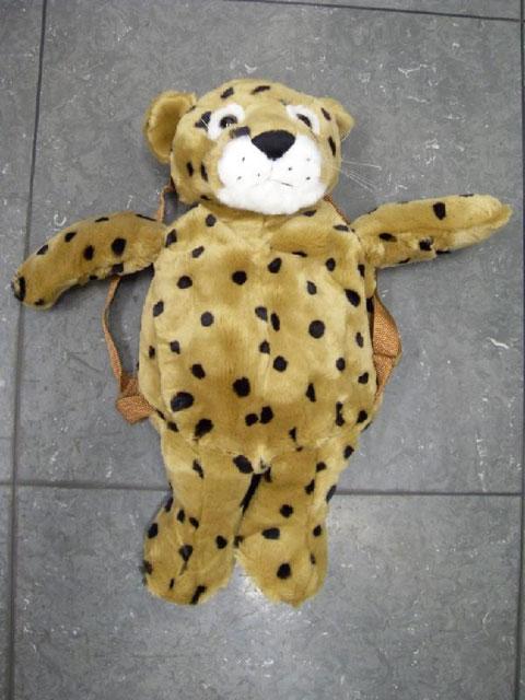 Rucksack in the form of a soft-toy animal