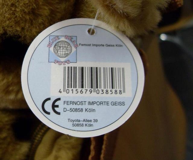 Rucksack in the form of a soft-toy animal